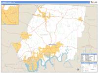 Sumner County, TN Wall Map