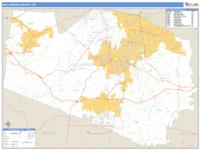 Williamson County, TN Wall Map