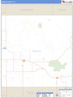 Briscoe County, TX Wall Map Zip Code