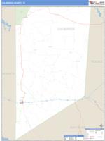 Culberson County, TX Wall Map Zip Code