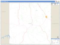 Kent County, TX Wall Map Zip Code