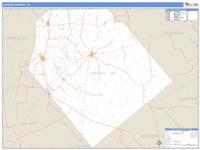 Lavaca County, TX Wall Map