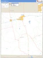 Nolan County, TX Wall Map