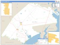 Refugio County, TX Wall Map Zip Code