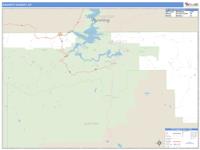 Daggett County, UT Wall Map