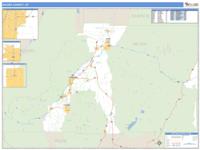 Sevier County, UT Wall Map