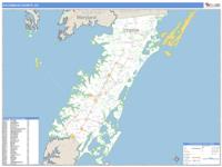 Accomack County, VA Wall Map