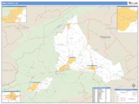 Wise County, VA Wall Map