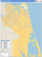 Virginia Beach County, VA Wall Map