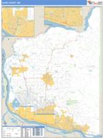 Clark County, WA Wall Map