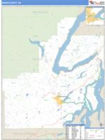 Mason County, WA Wall Map