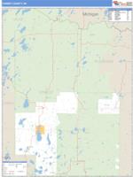 Forest County, WI Wall Map