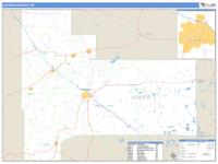 Jackson County, WI Wall Map