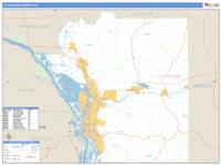 La Crosse County, WI Wall Map