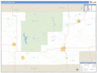 Taylor County, WI Wall Map