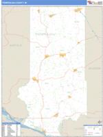 Trempealeau County, WI Wall Map Zip Code