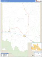 Converse County, WY Wall Map