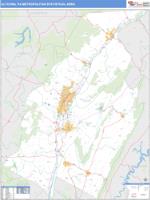 Altoona Metro Area Wall Map