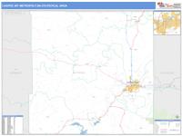 Casper Metro Area Wall Map