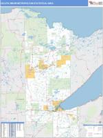 Duluth Metro Area Wall Map