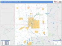 Flint Metro Area Wall Map