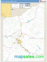 Medford Metro Area Wall Map