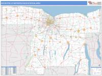 Rochester Metro Area Wall Map