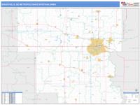 Sioux Falls Metro Area Wall Map