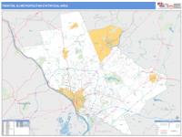 Trenton Metro Area Wall Map