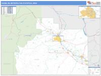 Yakima Metro Area Wall Map