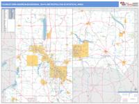 Youngstown-Warren-Boardman Metro Area Wall Map