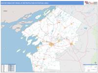 Watertown-Fort Drum Metro Area Wall Map