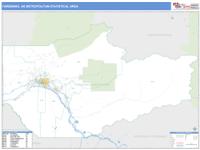 Fairbanks Metro Area Wall Map