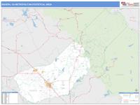 Madera Metro Area Wall Map