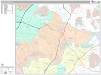 Johns Creek Wall Map