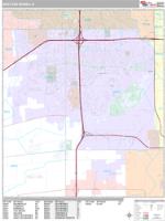 West Des Moines Wall Map Zip Code