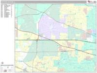 Hoffman Estates Wall Map