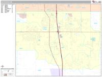 Southaven Wall Map Zip Code