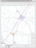 Butler County, AL Wall Map Zip Code