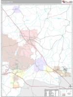 Dale County, AL Wall Map Zip Code