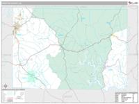 Winston County, AL Wall Map