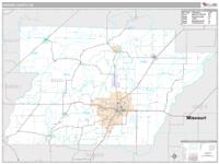 Greene County, AR Wall Map Zip Code