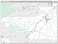 Hot Spring County, AR Wall Map