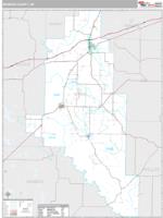 Monroe County, AR Wall Map