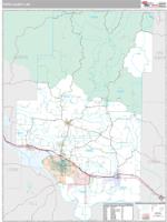 Pope County, AR Wall Map Zip Code