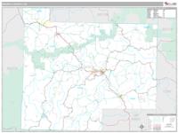 Searcy County, AR Wall Map