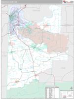 Sebastian County, AR Wall Map Zip Code