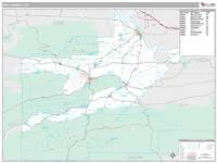 Yell County, AR Wall Map