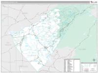 Calaveras County, CA Wall Map Zip Code