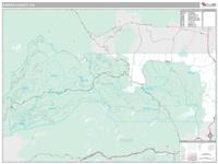 Sierra County, CA Wall Map Zip Code